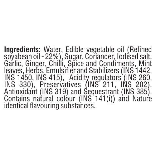 Tasties Mint Mayonnaise, 180 g Bottle 