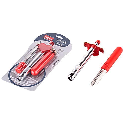 Buy Ritu Kitchen Lighter With Traveller Peeler Stainless Steel Blades