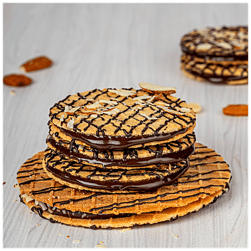 Buy Nova Nova Mini Waffle Cookies Dark Chocolate Online at Best Price