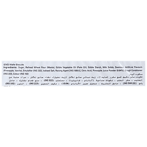 Kravour Pineapple Flavoured Wafer Biscuits, 100 g (Buy 1 Get 1 free) 