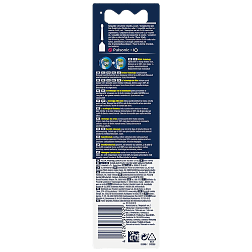 Oral-B Precision Clean Refills - Original Replaceable Brush Head For Oral B Electric Toothbrushes, 1 pc (Set of 2) 