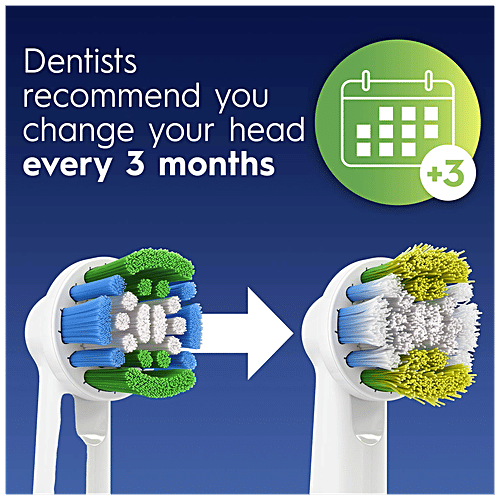 Buy OralB Precision Clean Refills Original Replaceable Brush Head