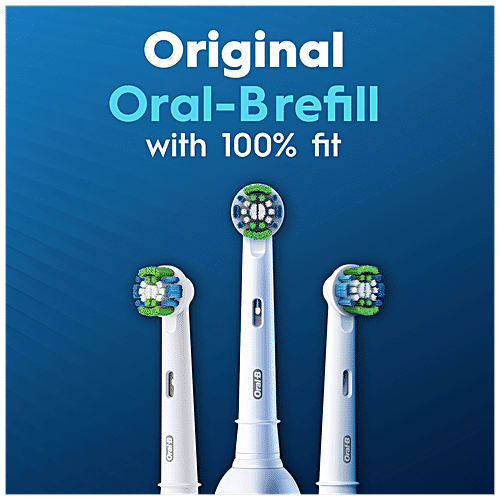 Oral-B Precision Clean Refills - Original Replaceable Brush Head For Oral B Electric Toothbrushes, 1 pc (Set of 2) 
