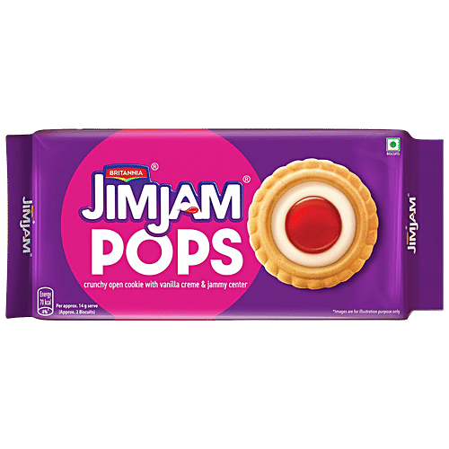 Buy Britannia Jim Jam Pops Biscuit Online at Best Price of Rs 85