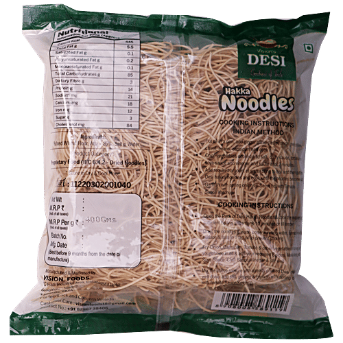 Buy Desi Atta Hakka Noodles Online at Best Price of Rs 72 bigbasket