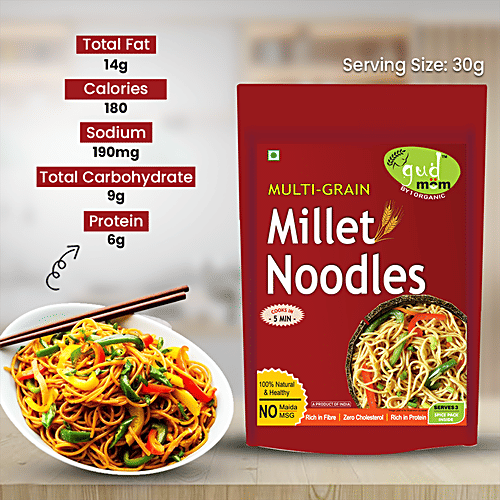 Buy Gudmom Multi Grain Millet Noodles Online at Best Price of Rs 99