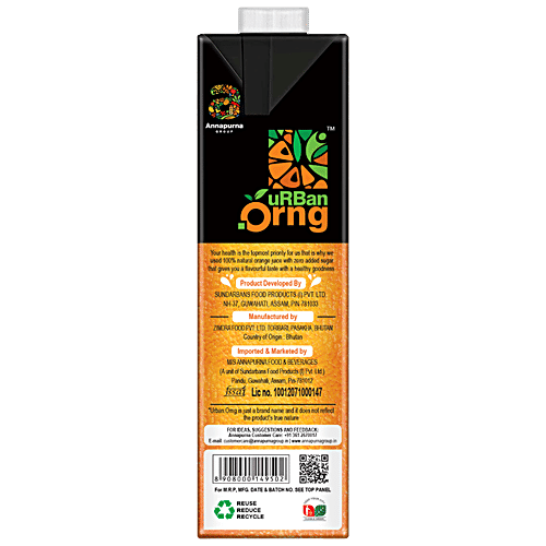Buy Urban Orng 100 Orange Juice Online at Best Price of Rs 140 bigbasket