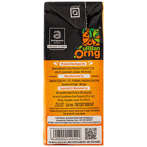 Buy Urban Orng 100 Orange Juice Online at Best Price of Rs 20 bigbasket