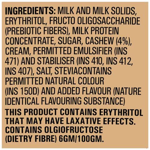 Noto Ice Cream Malai Kulfi Ice Cream - 75% Less Sugar, 2X Protein, 125 ml  