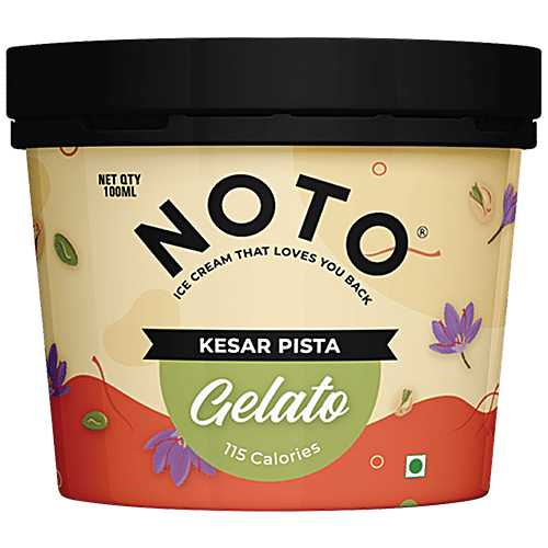 Buy Noto Ice Cream Kesar Pista Gelato Ice Cream Online at Best Price of