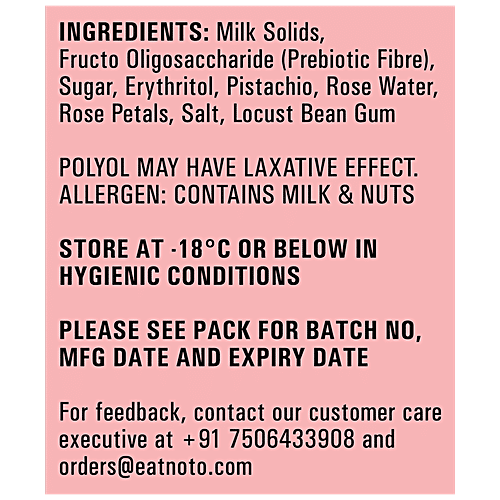 Buy Noto Ice Cream Rose Pista Gelato Ice cream Online at Best Price of