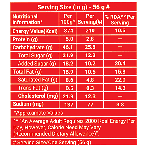 Dinshaws Tripple Treat Ice Cream, 100 ml  
