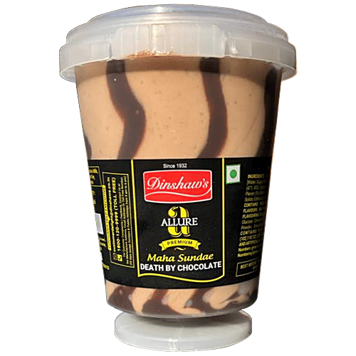 Dinshaws Allure - Premium Death By Chocolate Maha Sundae, 125 ml