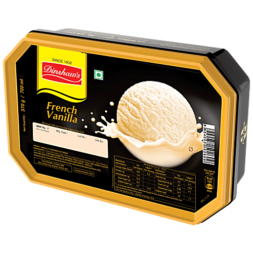 Buy Dinshaws French Vanilla Ice Cream Online at Best Price of Rs 200 bigbasket