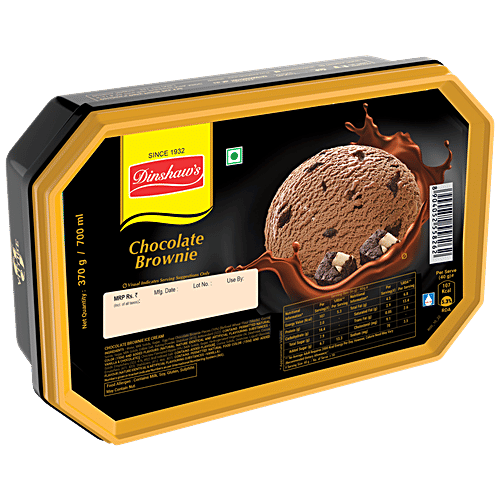 Buy Dinshaws Chocolate Brownie Ice Cream Online at Best Price of Rs 244