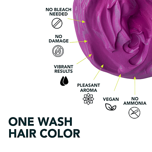 Paradyes Temporary One Wash Hair Color, 45 g Poison Purple 