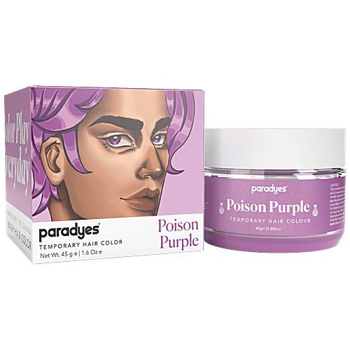 Paradyes Temporary One Wash Hair Color, 45 g Poison Purple 