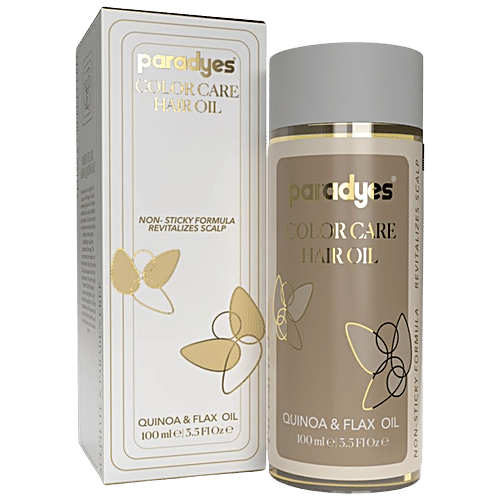 Paradyes Color Care Hair Oil - With Quinoa & Flax Oil, 100 ml  Non-Sticky