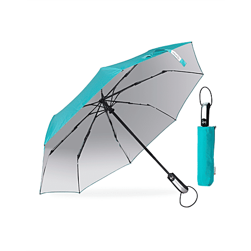 Destinio Umbrella - Waterproof, For Kids, Cute & Stylish, Teal Blue, 1 pc  