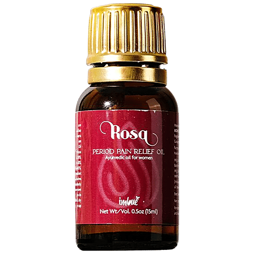Imbue Natural Rosa Period Pain Relief Oil, 15 ml  
