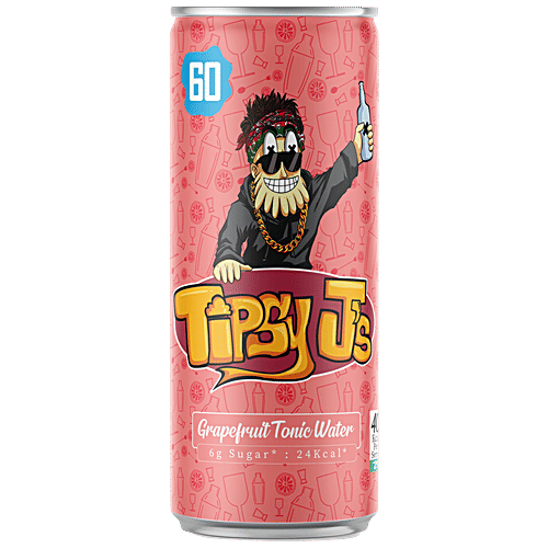 Tipsy J's Grapefruit Tonic Water, 330 ml