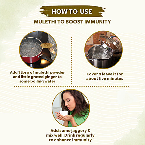 Buy Indus Valley Bio Organic Pure Mulethi Root Powder For Hair & Skin