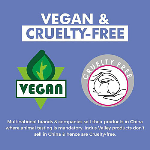 Indus Valley Hypo Allergic Aqua Colour 100% Botanical Hair Colour - Dark Brown, 230 g  