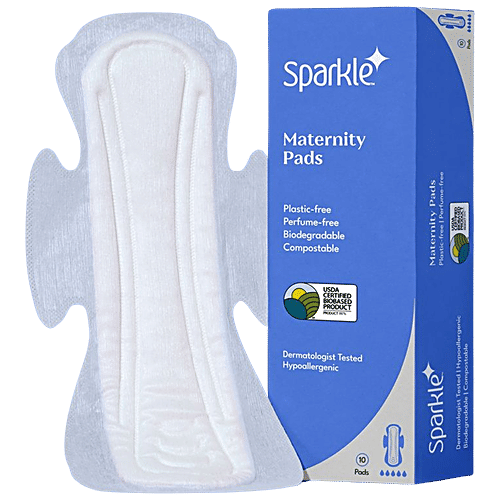 Buy Sparkle Maternity Pads Dermatologically Tested, Hypoallergenic