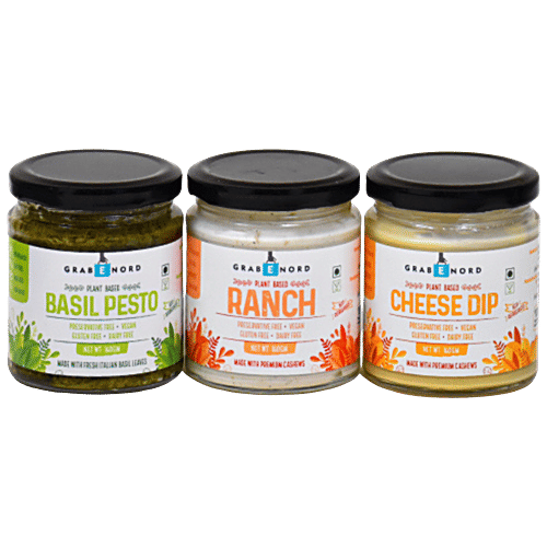 Grabenord Plant Based Cheeze Dip, 160 g  Diary Free, Vegan, Gluten Free, Preservative Free