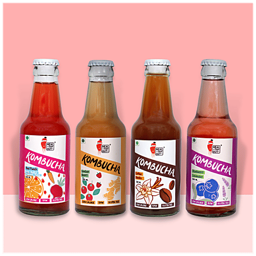 Buy Healthy Gut Kombucha Ginger Berry Online at Best Price of Rs 100 bigbasket