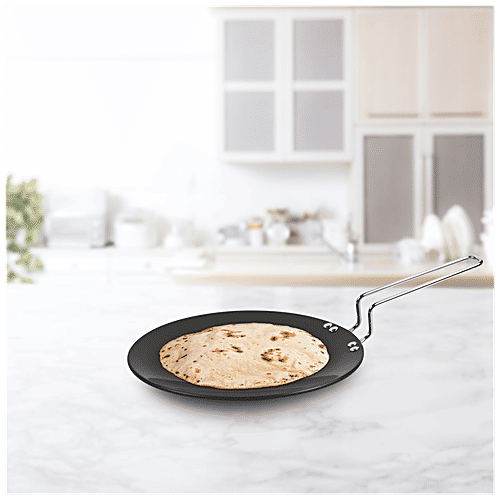 Milton ProCook Tawa - Pro Cook, Hard Anodized Tawa, 26 cm, Dark Grey, 1 pc  