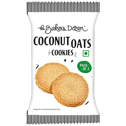 Buy The Baker's Dozen Coconut Oats Cookies Online at Best Price of Rs