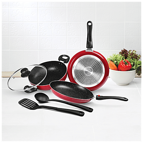 Milton ProCook Cookware Set - Pro Cook, Kitchen Jewel, Peach, 5 pcs  