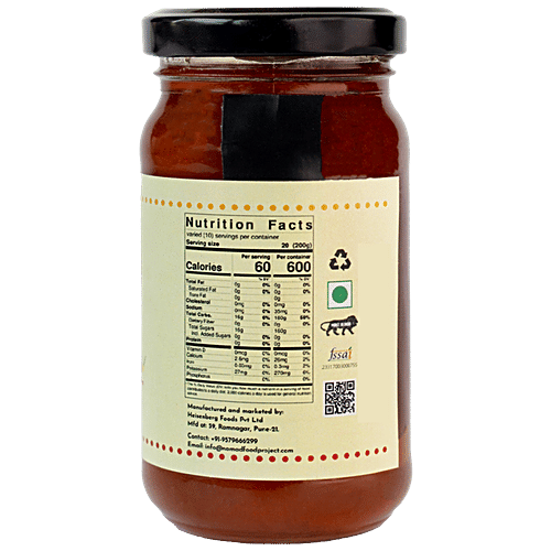 Nomad Food Project Hot Honey - Infused With Thai Chillies, 200 g Bottle Sweet & Spicy
 Versatile Condiment