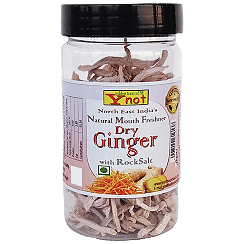 Y not Dry Ginger With Rock Salt, 40 g  