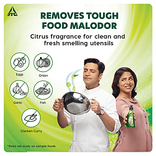 Nimeasy Dishwash Liquid Gel - With Enzyme Technology, Neem Extracts & Citrus Fragrance, 900 ml Lift Off Action, Removes Grease