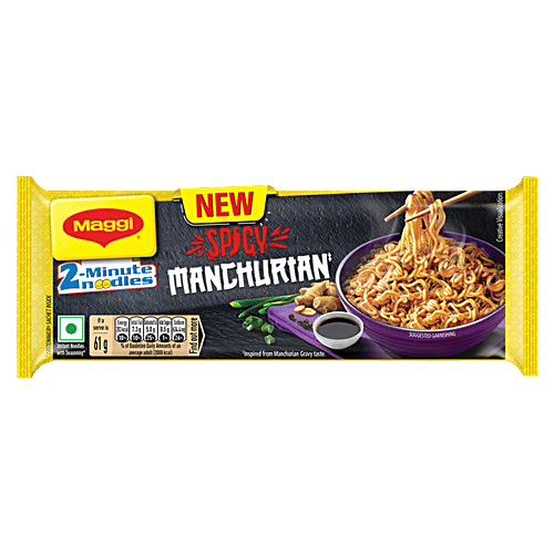 Buy MAGGI 2Minute Spicy Manchurian Noodles Online at Best Price of Rs 70 bigbasket