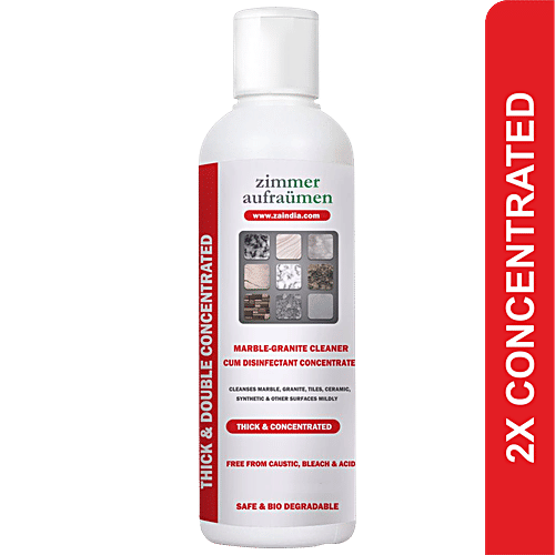Zimmer Aufraumen Marble Granite Floor Cleaner - Disinfectant Concentrate, 500 ml Cleanses & Sanitize