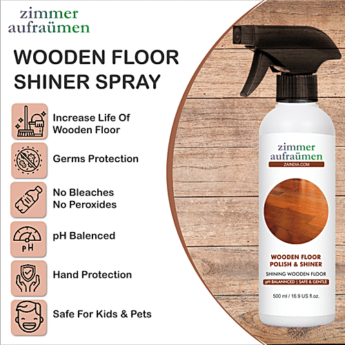 Zimmer Aufraumen Wood Floor Polish & Shiner, 450 ml  