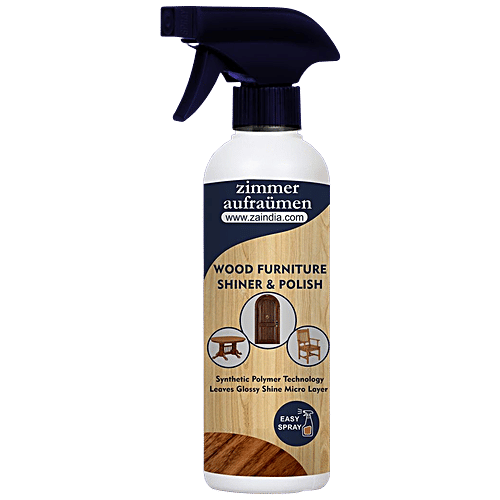 Zimmer Aufraumen Wood Funiture Shiner & Polish Spray, 475 ml Non Toxic, No Fume