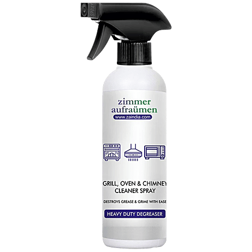 Zimmer Aufraumen Grill, Oven & Chimney Cleaner Spray, 450 ml Destroys Grease Carbon Remover