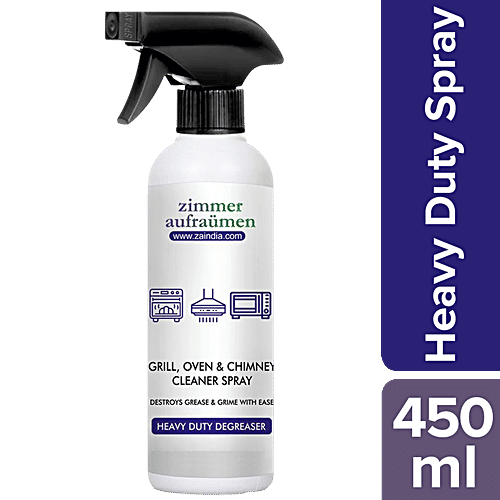 Zimmer Aufraumen Grill, Oven & Chimney Cleaner Spray, 450 ml Destroys Grease Carbon Remover