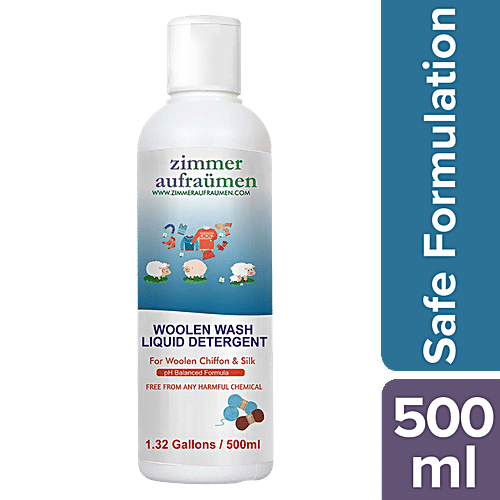 Buy Zimmer Aufraumen Woolen Wash Liquid Detergent For Front Load