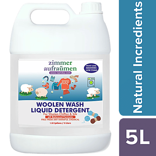 Buy Zimmer Aufraumen Wool Wash Liquid Detergent Front Load Machine