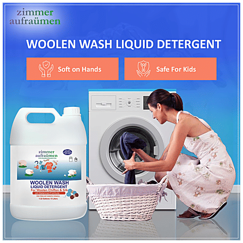 Buy Zimmer Aufraumen Woolen Wash Liquid Detergent Top Load Machine