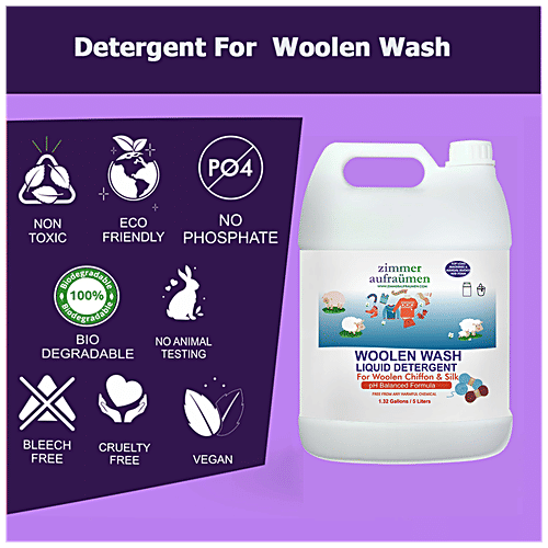 Buy Zimmer Aufraumen Woolen Wash Liquid Detergent Top Load Machine