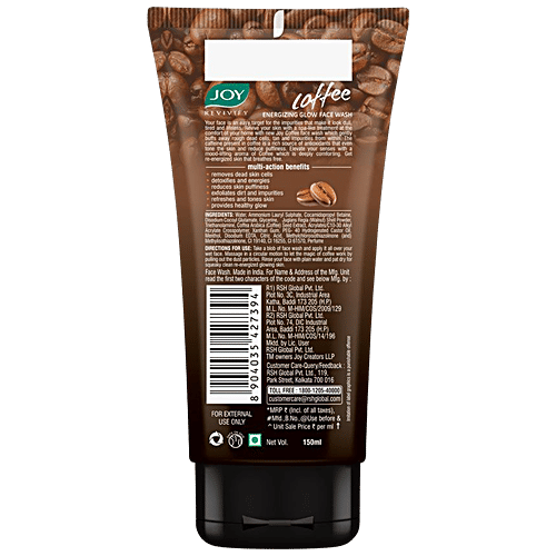 Buy Joy Revivify Energizing Glow Coffee Face Wash Online at Best Price