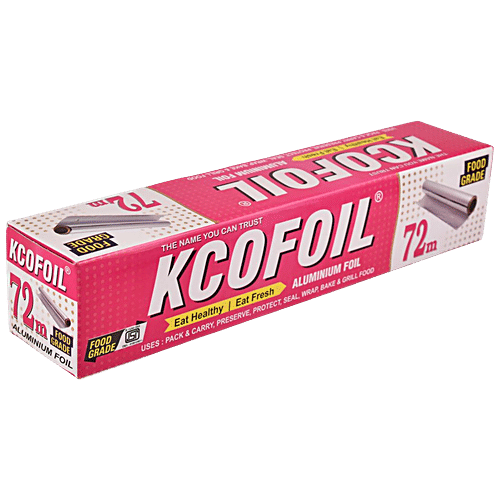 Kcofoil Aluminium Foil - 72 m, 1 pc  