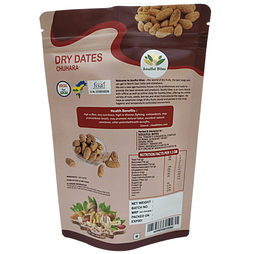 Soulful Bites Dry Dates/Chuhara - Primo, 250 g