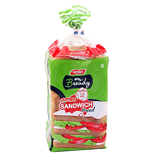 Buy NANDA'S Mr. Bready Jumbo Sandwich Bread Online at Best Price of Rs 90 bigbasket